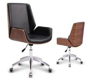 Rouven kancelárska stolička hnedá/čierna