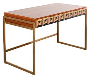 Silencio písací stôl hnedý 120x76 cm