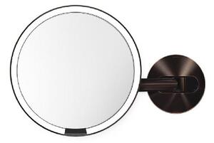 Simplehuman Kozmetické zrkadlá - Kozmetické nástenné zrkadlo so senzorom, dark bronze ST3023