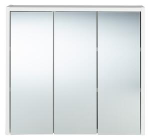 Livarno home Zrkadlová skrinka, 65 x 60 x 17 cm, biela (100364420)