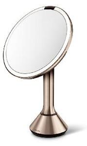 Simplehuman Kozmetické zrkadlá - Kozmetické zrkadlo s LED Dual light osvetlením, rose gold ST3053