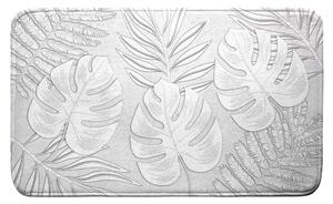 Svetlosivá kúpeľňová predložka 45x75 cm Amber – douceur d'intérieur
