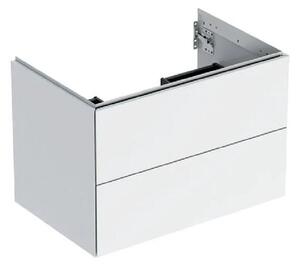 Geberit ONE - Umývadlová skrinka, 74x50x47 cm, 2 zásuvky, lesklá biela 505.262.00.1