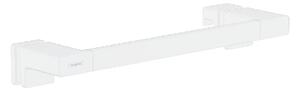 Hansgrohe AddStoris - Držadlo na sprchové dvere, dĺžka 400 mm, matná biela 41759700