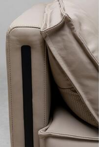Victor Leather 3-sedačka sivá