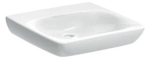 Geberit Selnova Comfort - Umývadlo bezbariérové 60x55 cm, bez prepadu, bez otvoru na batériu, biela 502.771.00.7