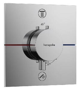Hansgrohe ShowerSelect Comfort - Termostatická batéria pod omietku, na 2 spotrebiče, chróm 15572000