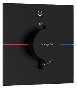 Hansgrohe ShowerSelect Comfort - Termostatická batéria pod omietku, matná čierna 15571670