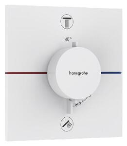 Hansgrohe ShowerSelect Comfort - Termostatická batéria pod omietku, na 2 spotrebiče, matná biela 15572700