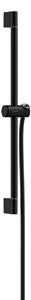 Hansgrohe Unica - Sprchová tyč 96 cm, so sprchovou hadicou, matná čierna 24401670