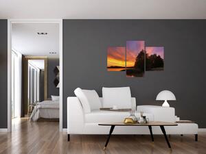 Farebný západ slnka - obraz (Obraz 90x60cm)