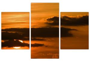 Západ slnka - moderné obrazy (Obraz 90x60cm)