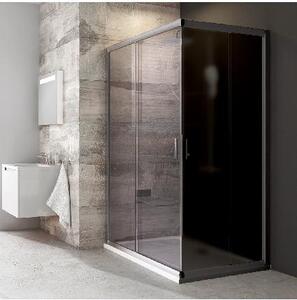 Ravak Blix - Sprchové dvere BLRV2K 100 cm, satin/transparentné sklo 1XVA0U00Z1