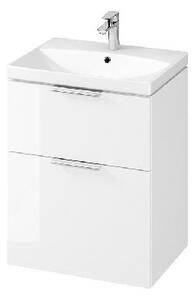 Cersanit City - Skrinka s umývadlom, 74x59x45 cm, 2 zásuvky, biela S801-422
