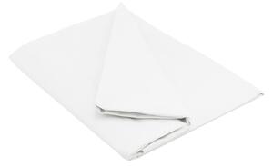 Bavlnené prestieradlo BIELÉ 140x225 cm