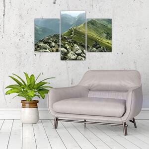 Hrebeň hôr - moderné obrazy (Obraz 90x60cm)
