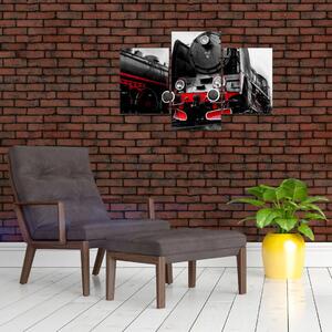 Stará lokomotíva - obraz (Obraz 90x60cm)