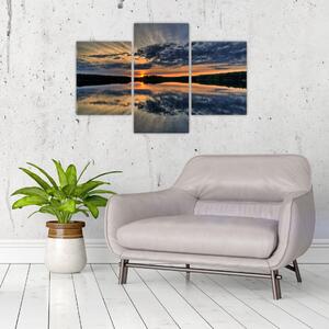 Západ slnka - obraz do bytu (Obraz 90x60cm)