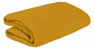 Jersey prestieradlo EVA 180x200 cm HORČICOVÉ