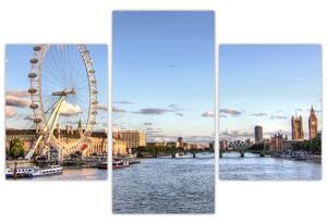 Londýnske oko (London eye) - obraz do bytu (Obraz 90x60cm)