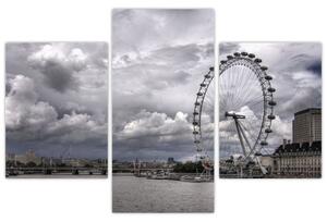 Londýnske oko (London eye) - obraz (Obraz 90x60cm)