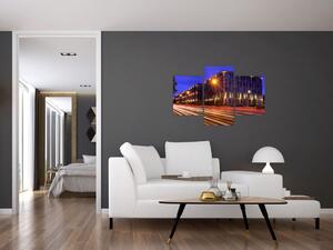 Nočné ulice - obraz do bytu (Obraz 90x60cm)