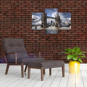 Tower Bridge - moderné obrazy (Obraz 90x60cm)