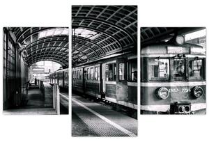 Obraz vlakovej stanice (Obraz 90x60cm)
