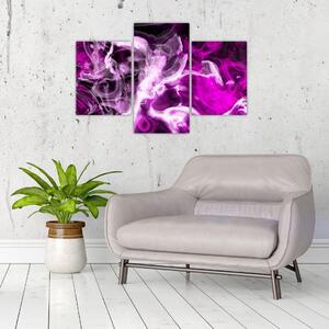 Obraz - fialový dym (Obraz 90x60cm)