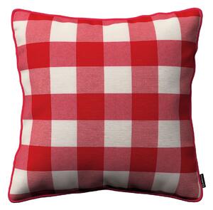 Gabika so šnúrkou, obliečka na vankúš farba produktu červená látka vzorované