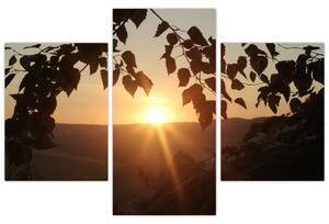 Západ slnka - obraz (Obraz 90x60cm)