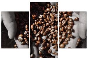 Kávové zrná - obraz (Obraz 90x60cm)