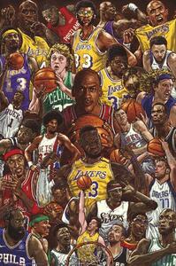 Plagát, Obraz - Basketball Superstars, (61 x 91.5 cm)