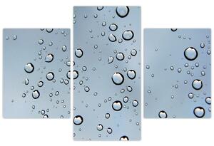 Kvapky vody (Obraz 90x60cm)