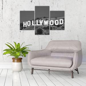 Nápis Hollywood - obraz (Obraz 90x60cm)