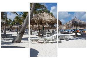 Plážový rezort - obrazy (Obraz 90x60cm)