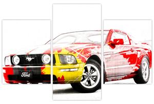 Auto Ford Mustang - obraz (Obraz 90x60cm)