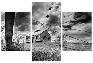Opustený dom - obraz (Obraz 90x60cm)