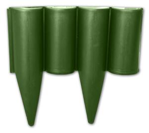 Bradas Záhradná palisáda plastová 2,5m Green PALGARDEN