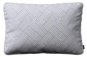 Gabika so šnúrkou, obliečka 60x40cm farba produktu strieborná látka zapletaná, vzorované