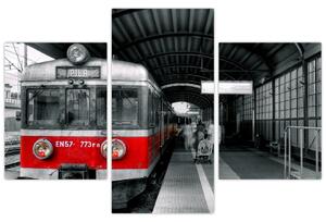 Historický vlak - obraz na stenu (Obraz 90x60cm)