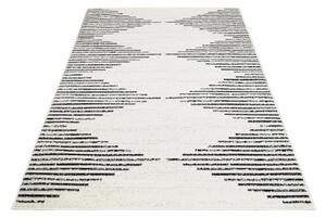 Kusový koberec PP Gudila krémovočierný 80x150cm