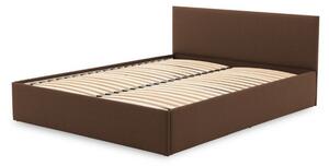 Čalúnená posteľ LEON bez matraca rozmer 160x200 cm Sivá