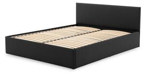 Čalúnená posteľ LEON bez matraca rozmer 160x200 cm Sivá