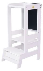 Moderná učiaca veža MeowBaby® s tabuľou White