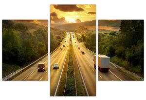Diaľnica - obraz (Obraz 90x60cm)