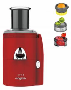 Multifunkčný odšťavovač MAGIMIX® Juice Expert 3 červený, teraz so sadou na krájanie ZADARMO