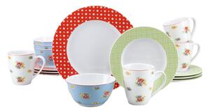 KOMBINOVANÝ SERVIS, 16-dielne, porcelán Creatable - Online Only bytové doplnky, Online Only
