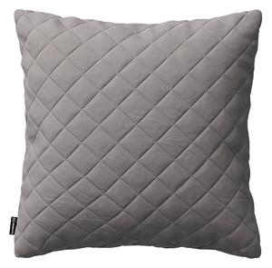Obliečka Kinga pikovaná 43 x 43 cm farba produktu sivá látka lesklá, zamatová