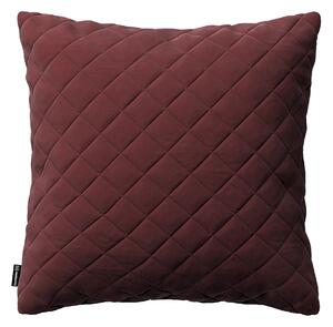 Obliečka Kinga pikovaná 43 x 43 cm farba produktu červená látka lesklá, zamatová